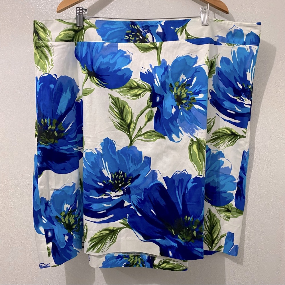 Lane Bryant Floral Skirt